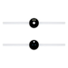Smart Cabinet Light Clock Timing Sensor Light Removable LED Wardrobe Light Human Body Sensor Light